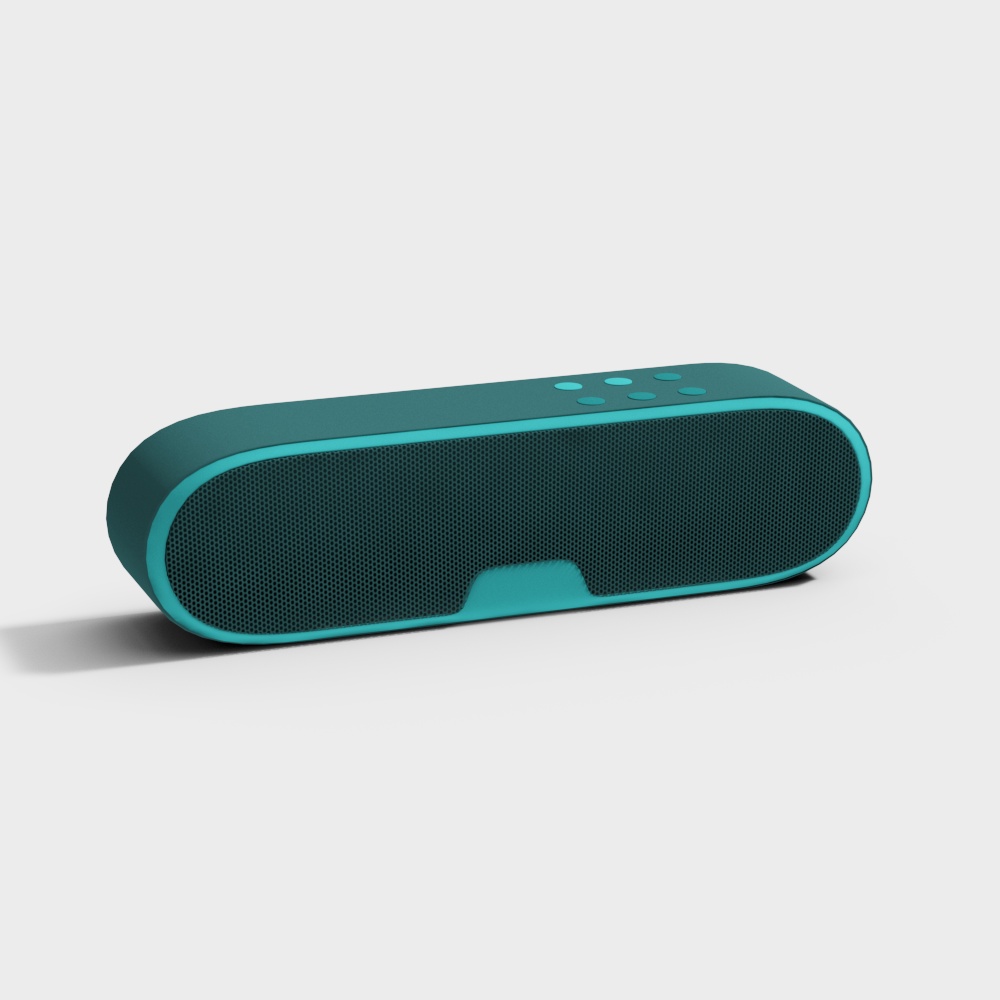 蓝牙音响3D模型
