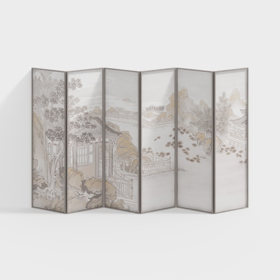 New Chinese Style Screen Partition
