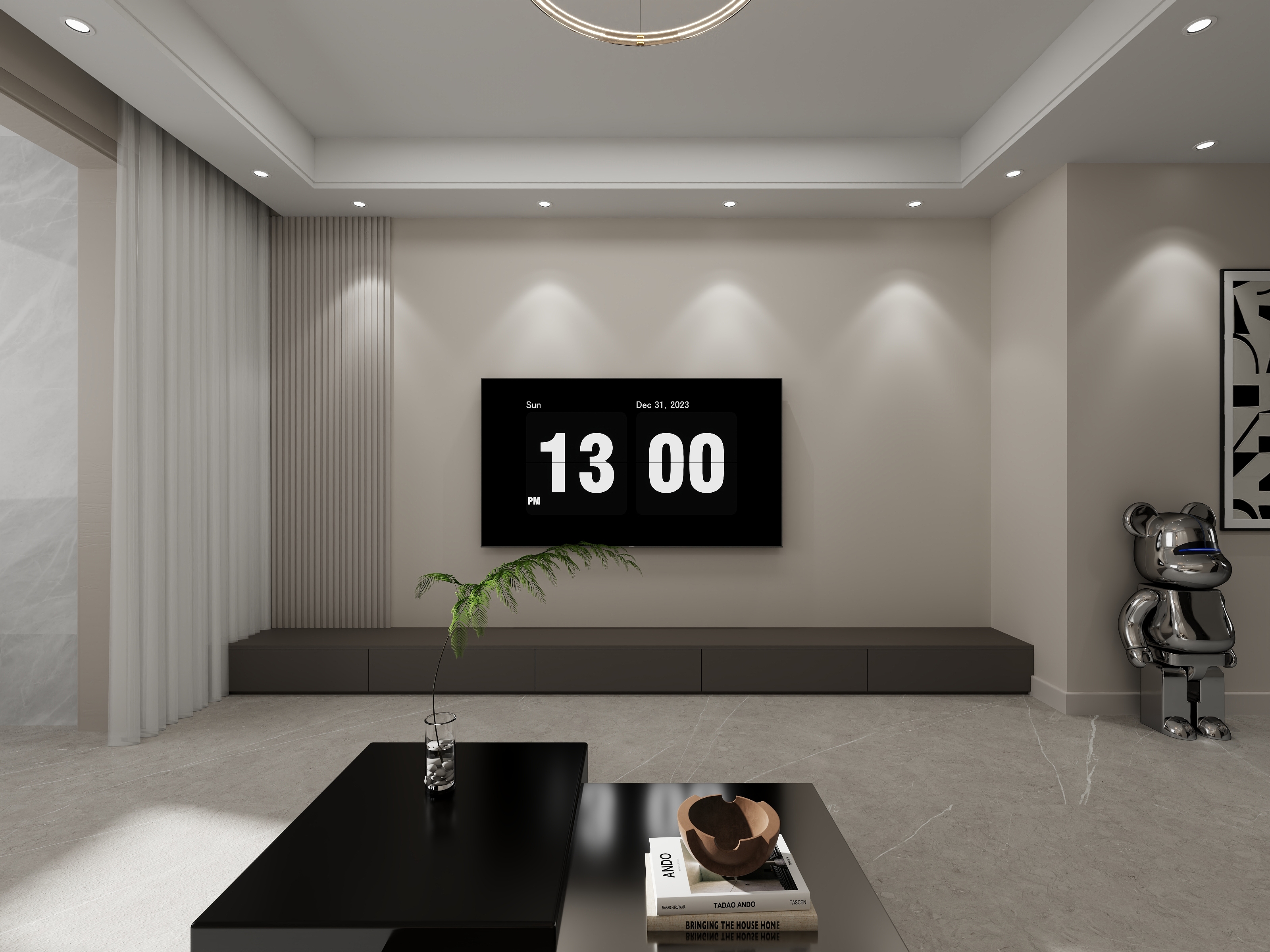 澜海建筑工程有限公司-滨湖城8-2-201-装修设计方案