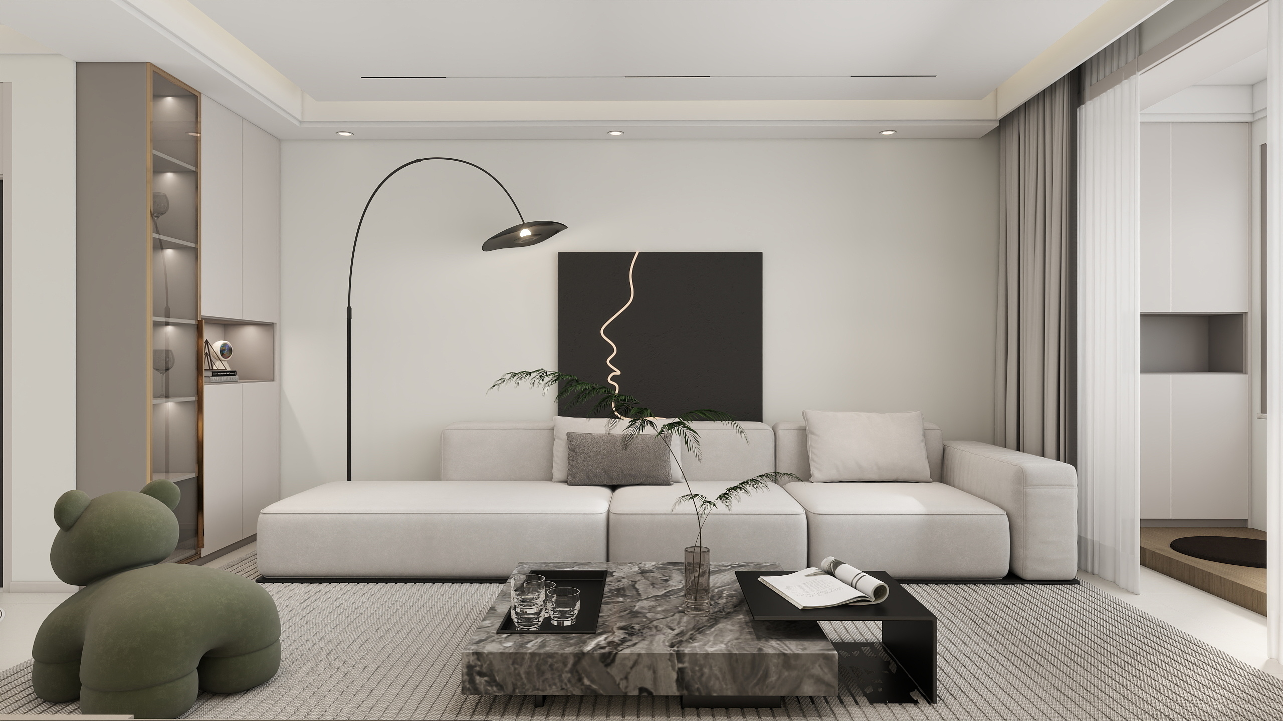 陈情85-94㎡2室-装修设计方案