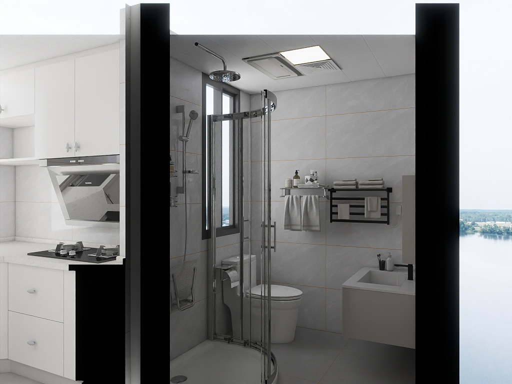 风继续吹--2至3人单位一-装修设计方案