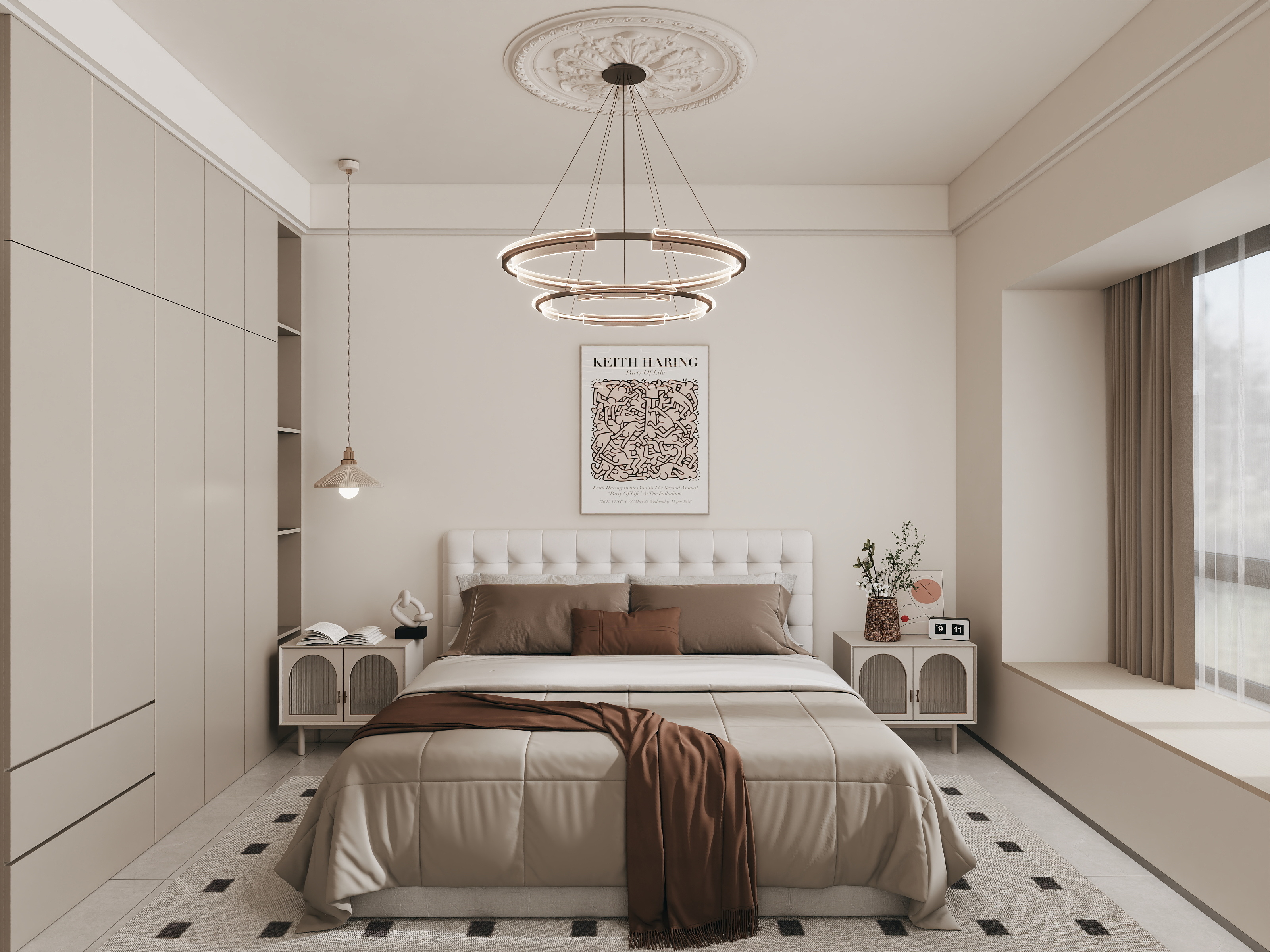 --龙---卧室-装修设计方案