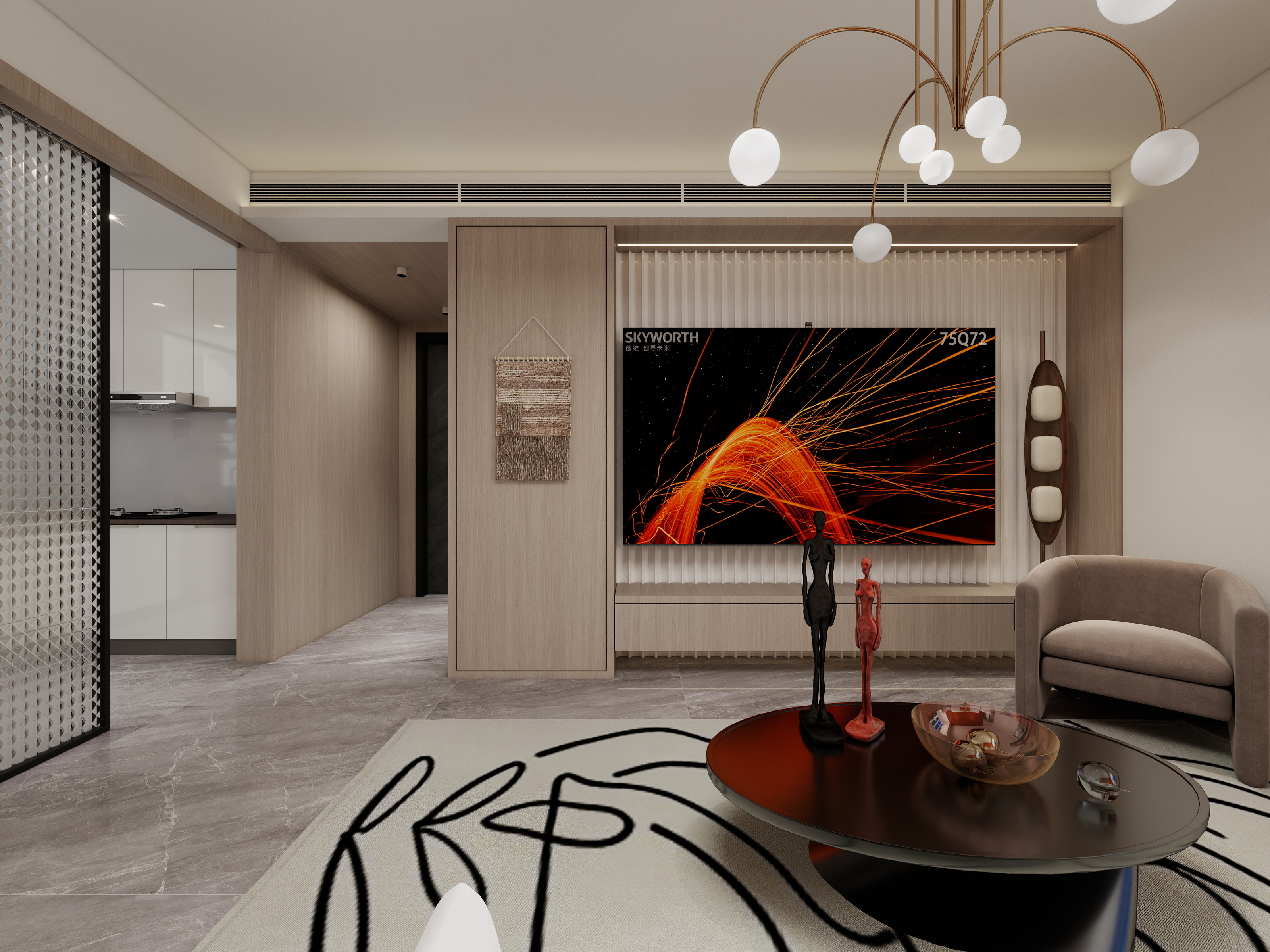 慕言空间设计-103㎡-装修设计方案