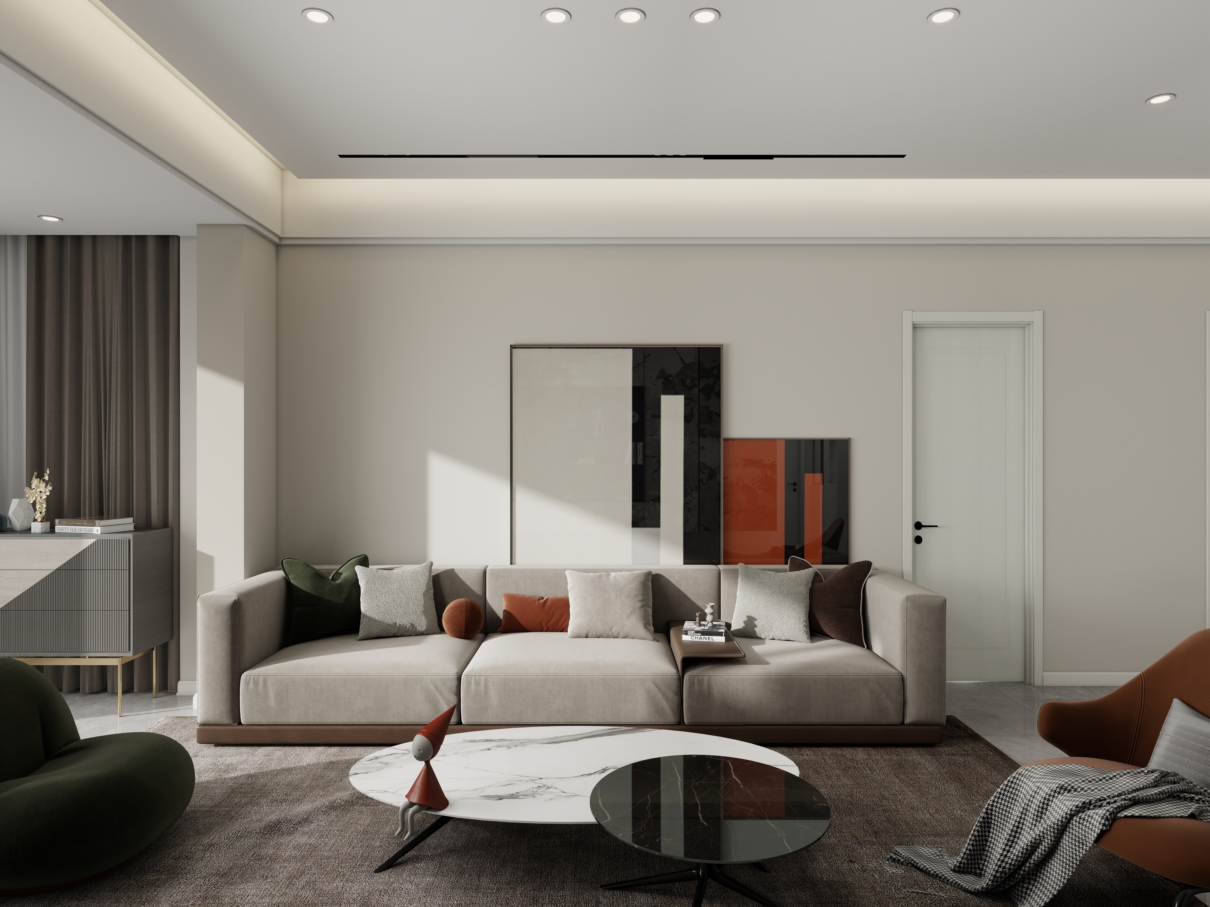 A室内设计丶袁亮-现代-四室-装修设计方案