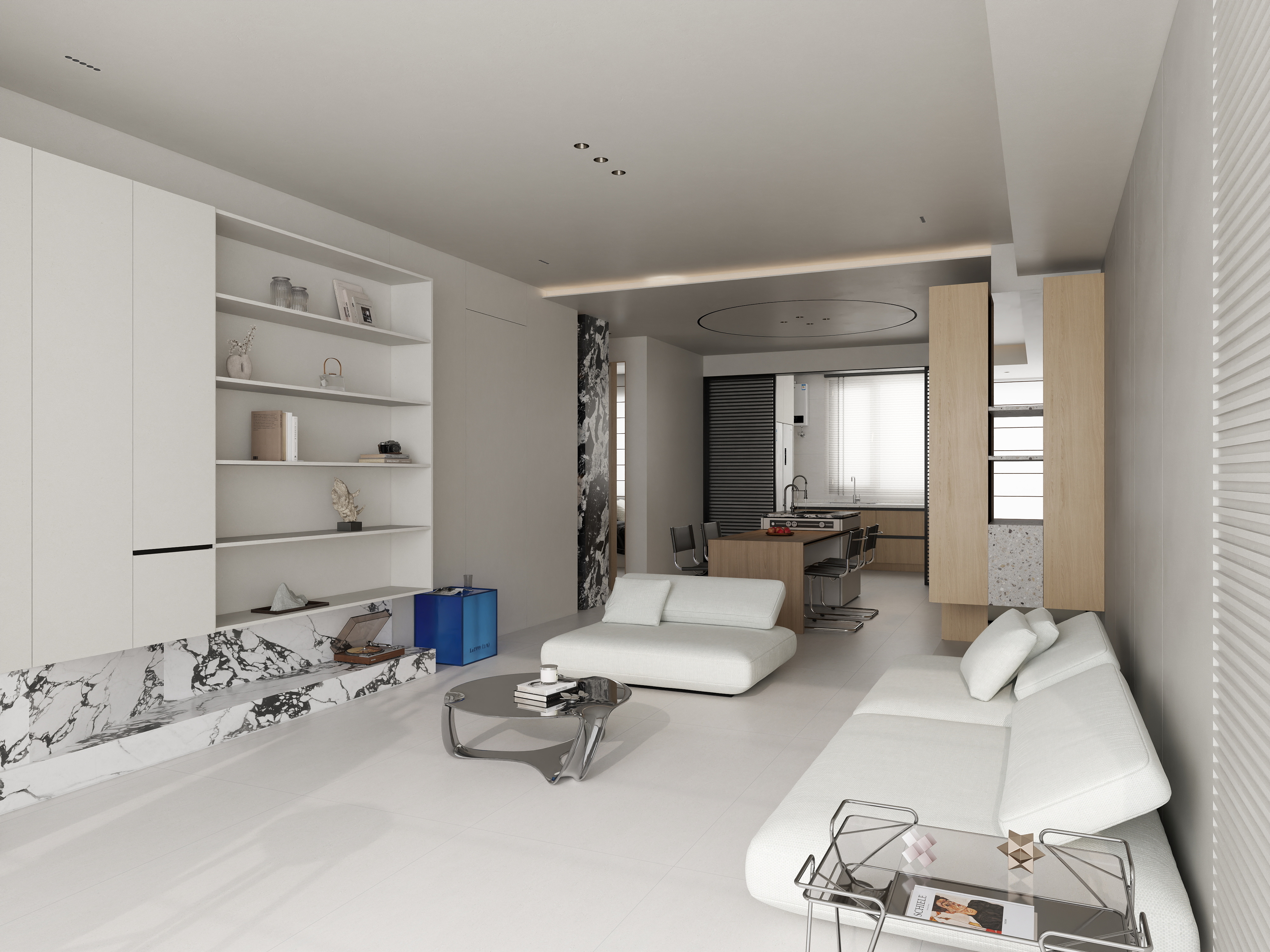 小黄鸭爆踩单车-现代简约118㎡3室-装修设计方案