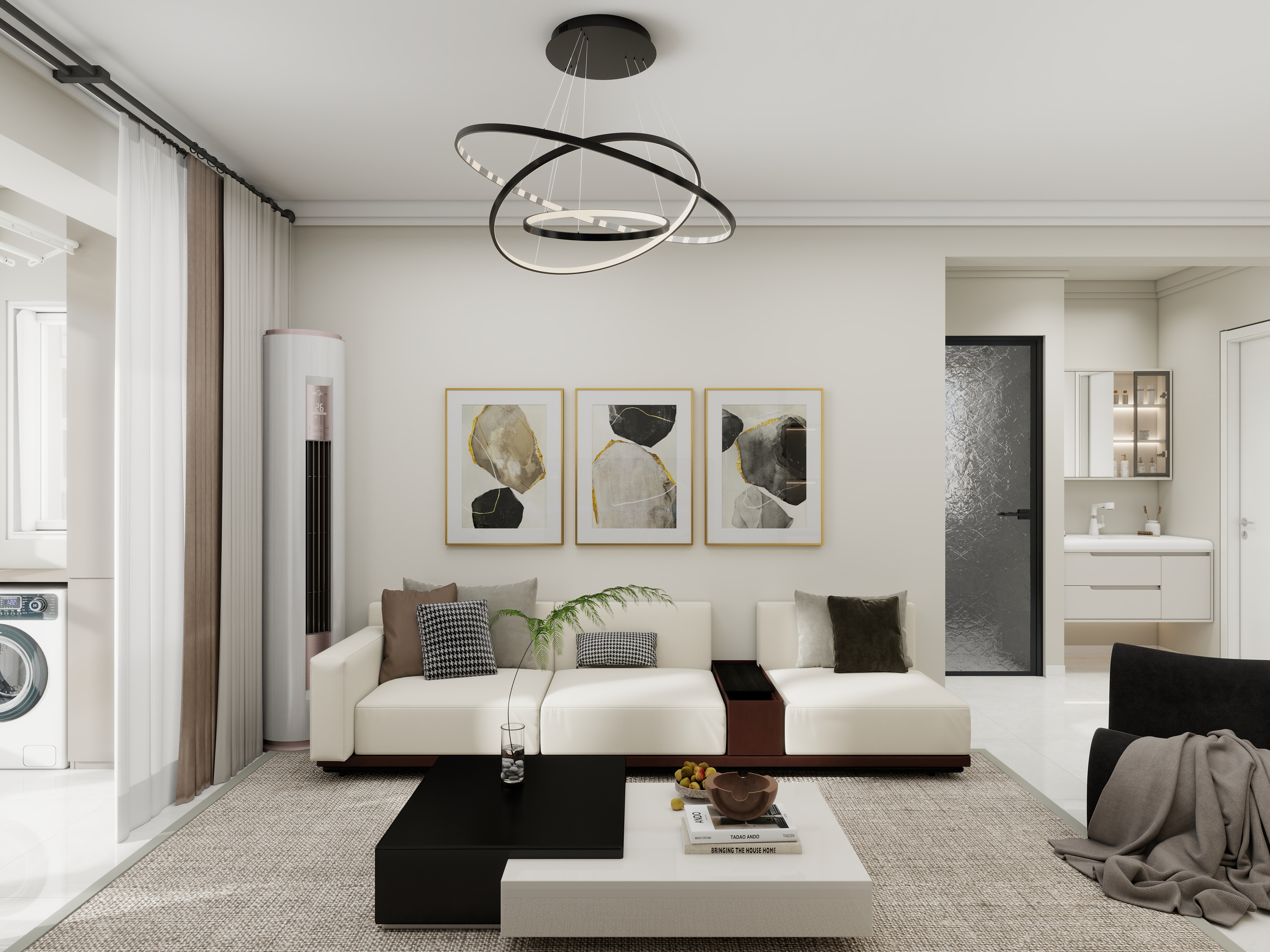 哎呀sLpt-古冶 唐林尚品洗手盆外置-装修设计方案