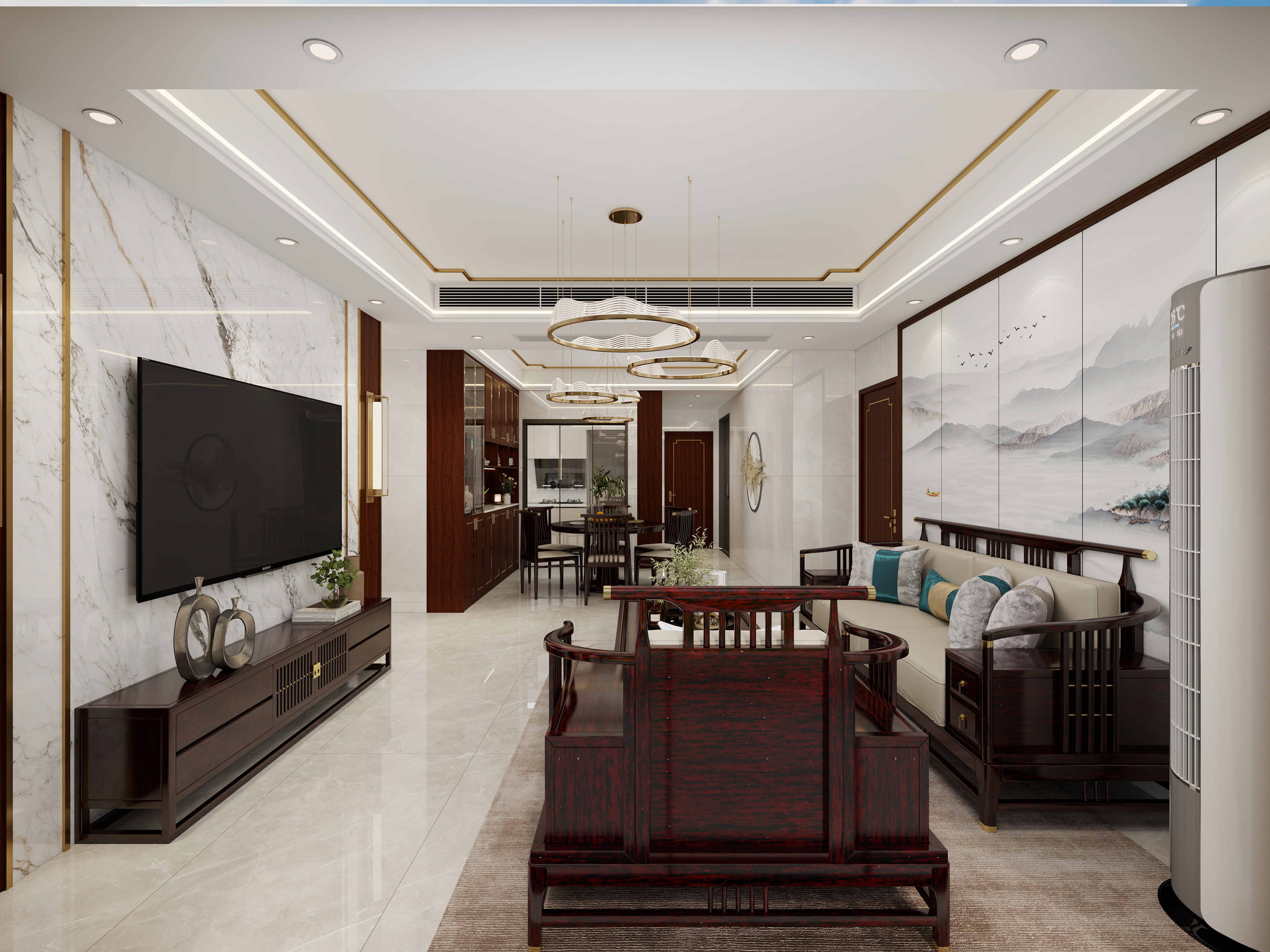 惠州装修找沫竹-惠州-中海阅江府二期-年华装修效果图