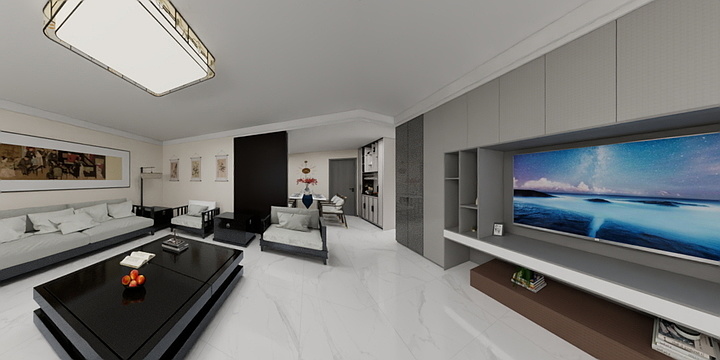 灵冲与你一起冲-虹叶花苑7号201室户型图纸-装修设计方案