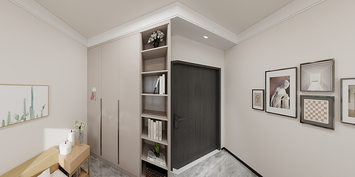 高YH-124㎡3室-装修设计方案