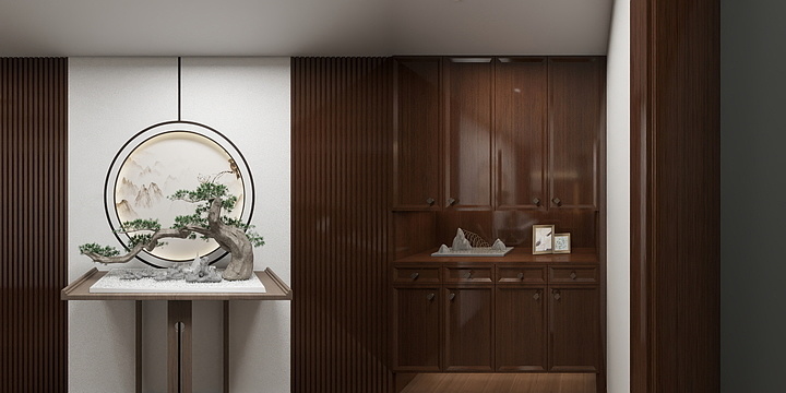 圣峰装饰设计师-钟吾正荣府8-701-装修设计方案