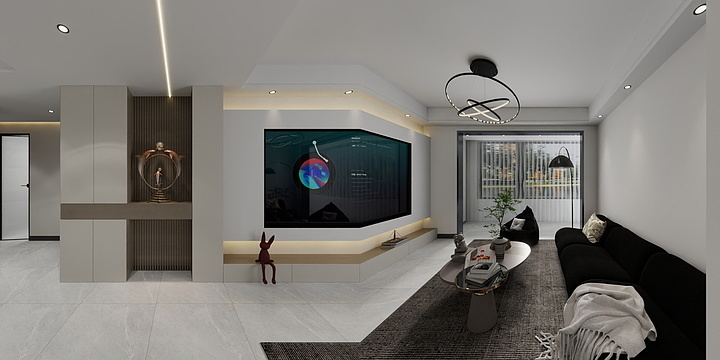 装修设计-李丽-中央公园15号楼 四室-装修设计方案