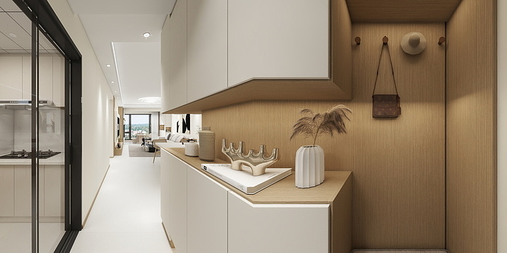 魔方装饰设计师杨敏-城上城9-1002-方案2-装修设计方案