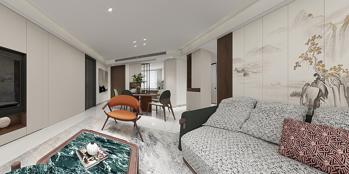 陈金煌整案设计-恒大户型图-副本-副本-装修设计方案