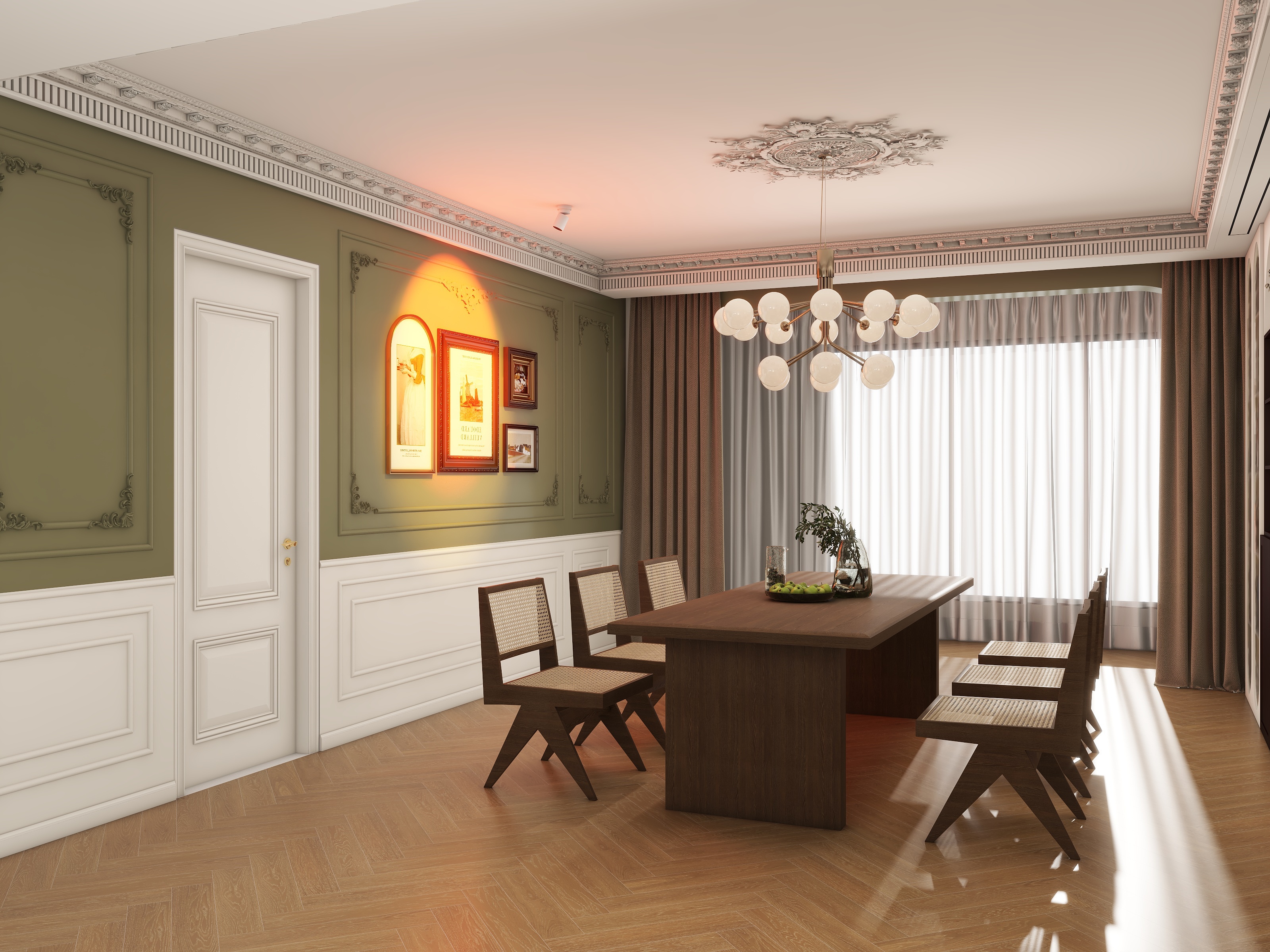 叮得龙洞墙-134㎡2室-装修设计方案