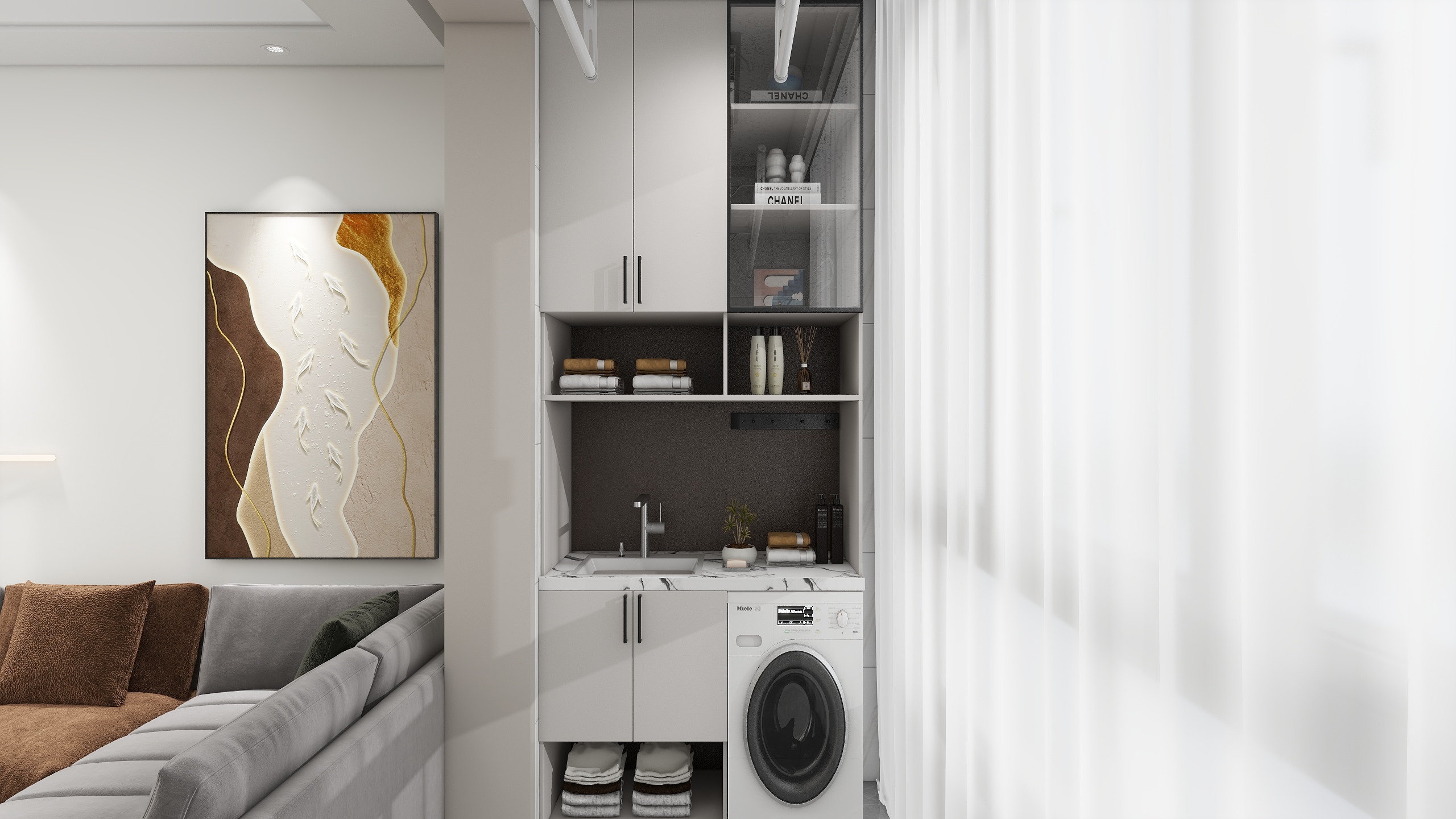 设计师玉京子-两房装修效果图