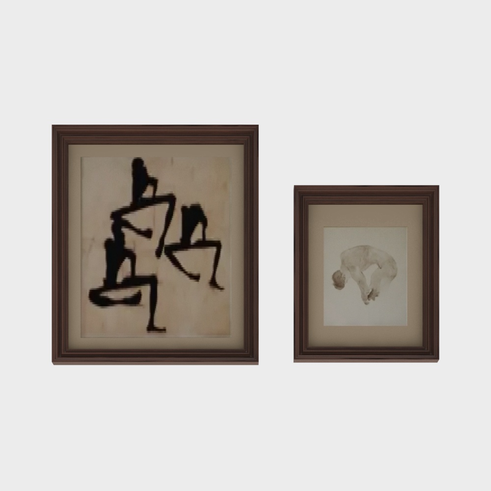 中古风挂画