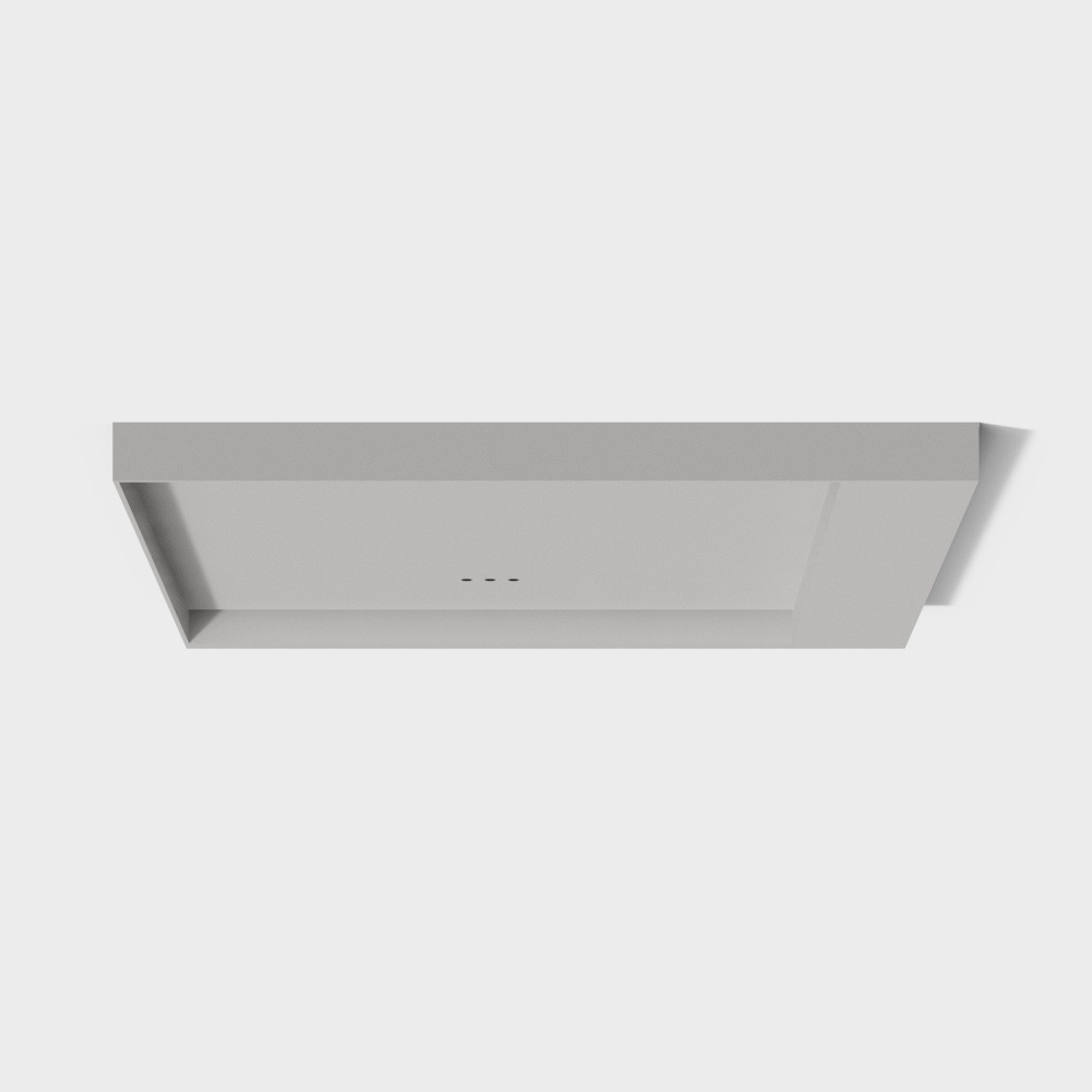 现代无主灯卧室吊顶3D模型