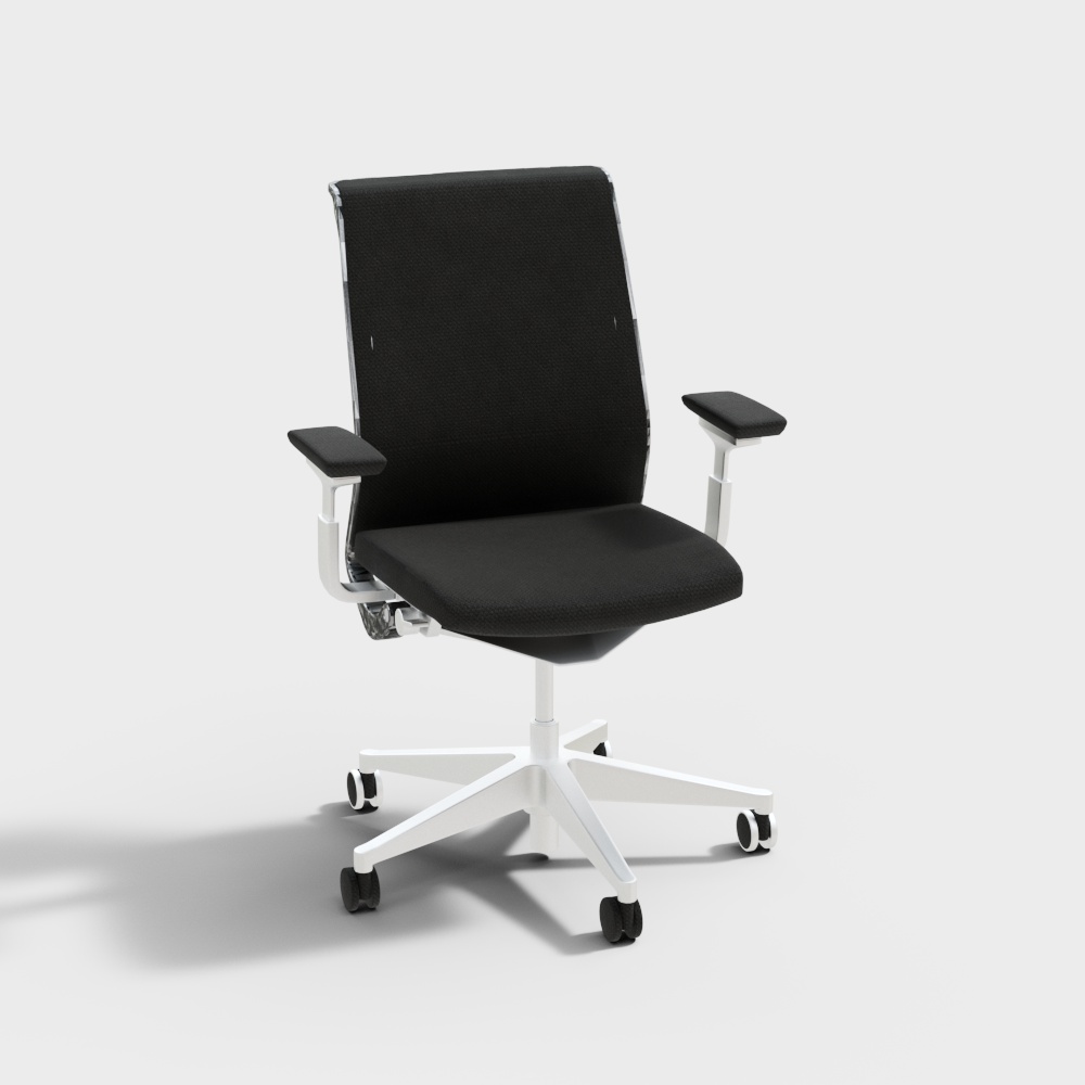 现代办公椅3D模型