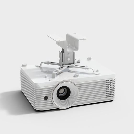 Modern Projector 3D Model for Efficient Presentations