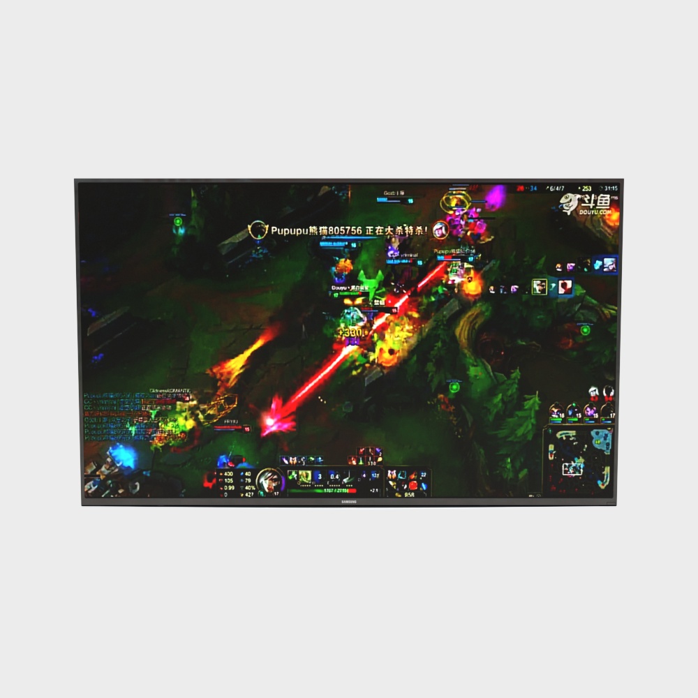 电视屏幕3D模型