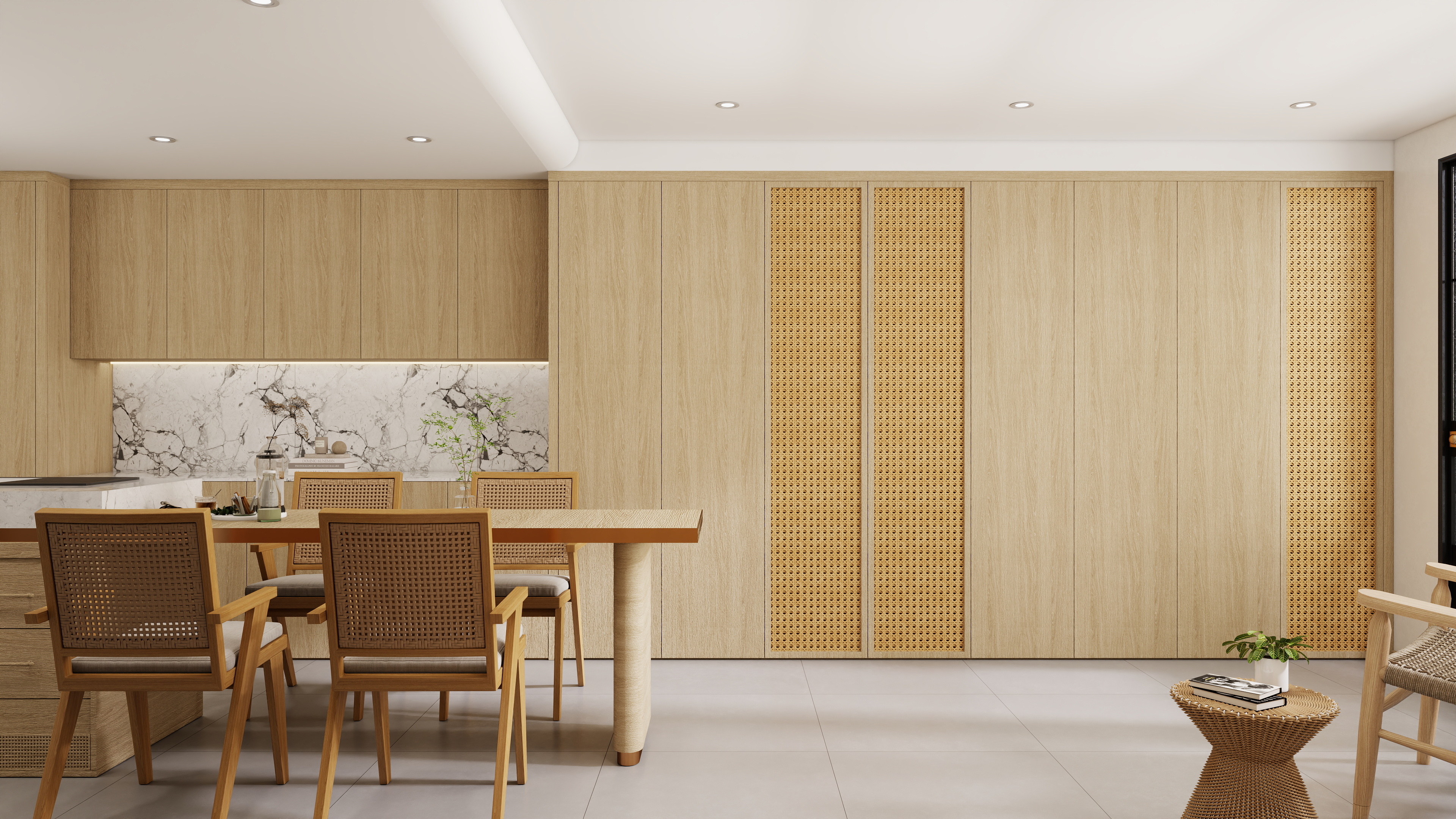 a.青岛全屋定制-61㎡1室-装修设计方案