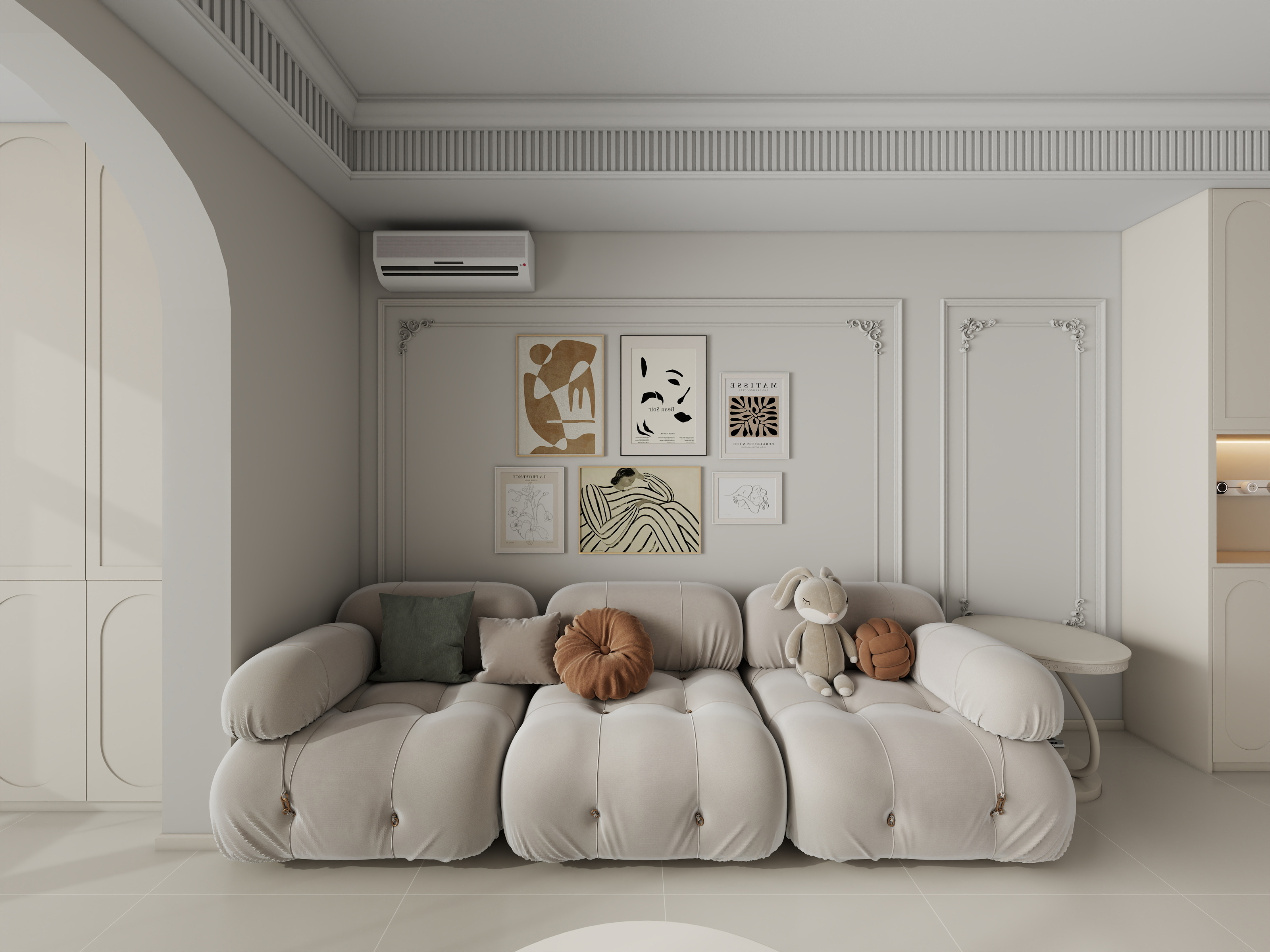 Ezio......-四川成都绿景国际（105平法式简约三居室)-装修设计方案