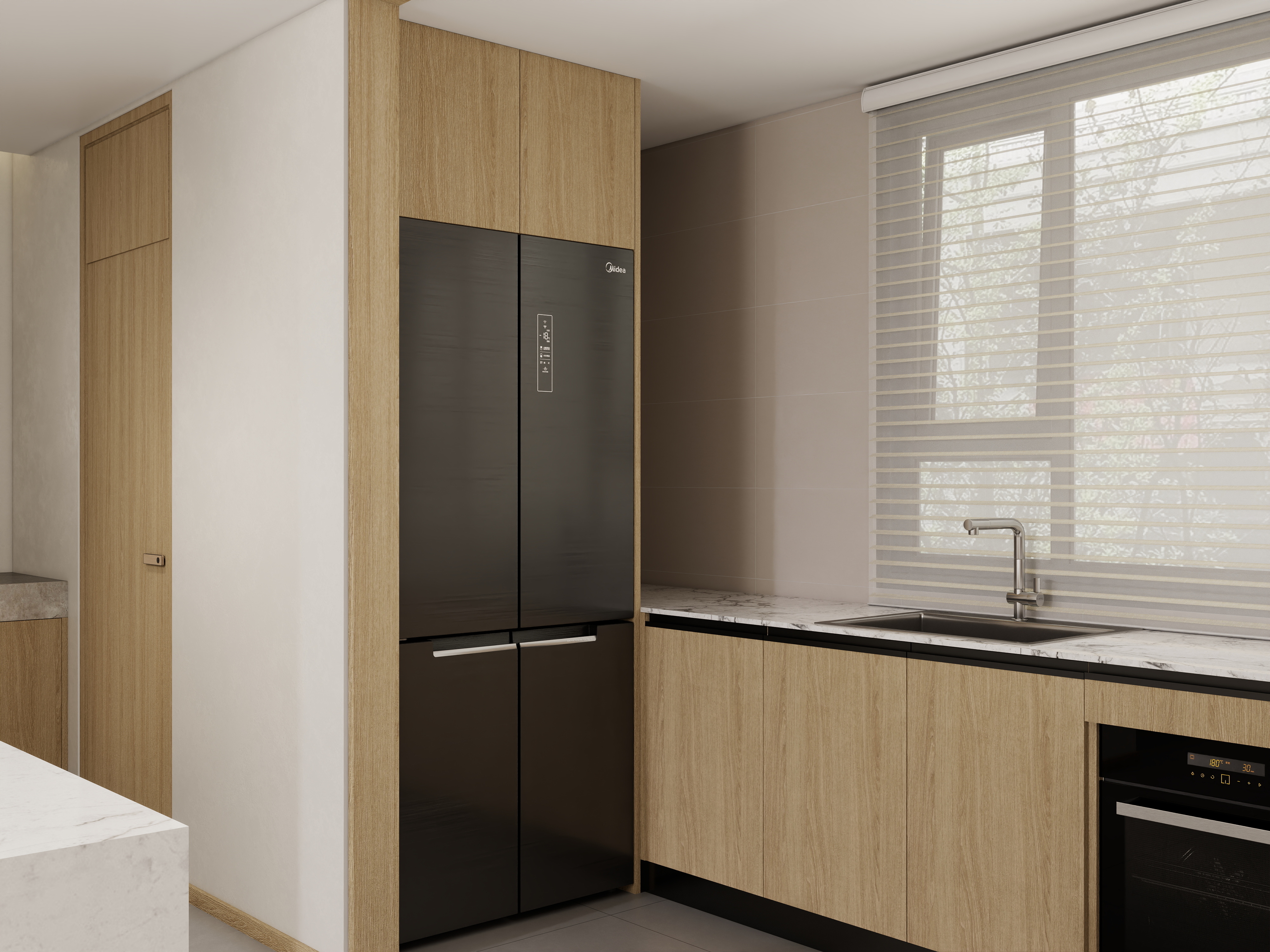 a.青岛全屋定制-61㎡1室装修效果图