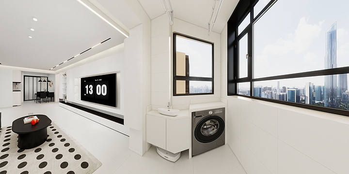 宜居装饰666-御井南区112㎡3室-装修设计方案