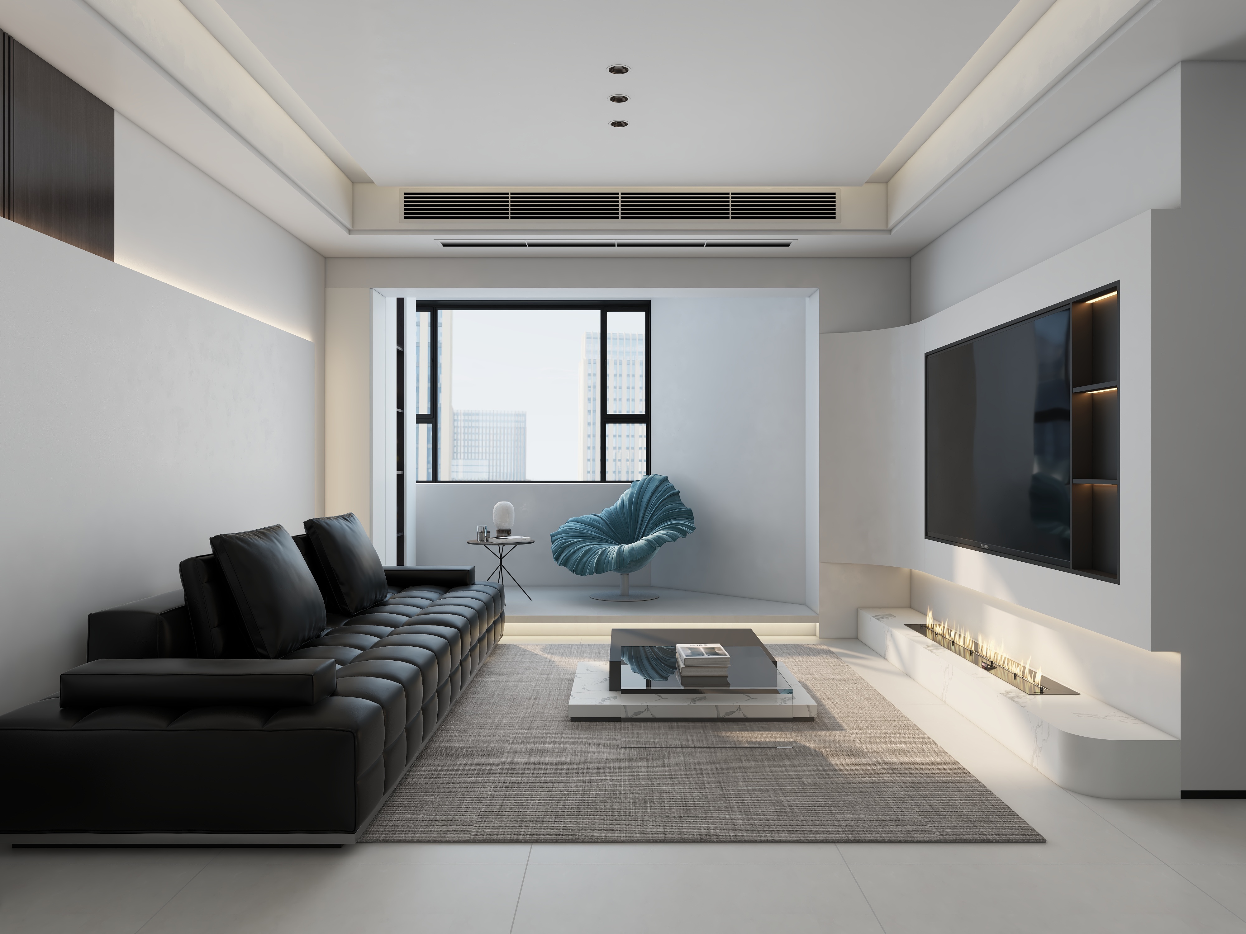 汐墨--XMDesign-现代极简-装修设计方案