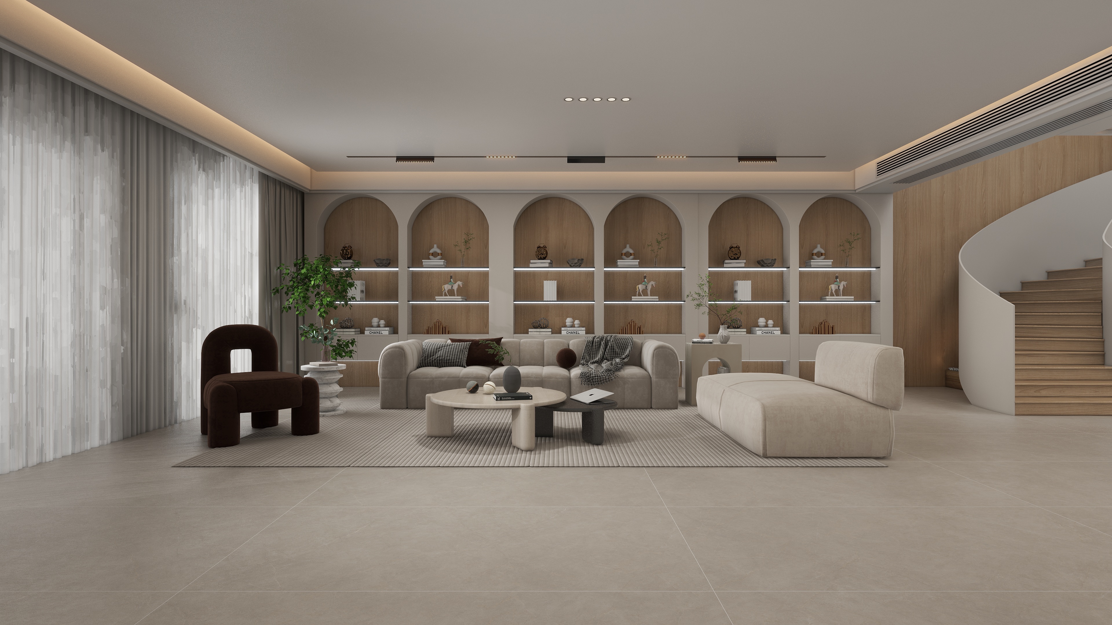 斯米克磁砖官方网站-设计视频-奶油原木风202410-装修设计方案