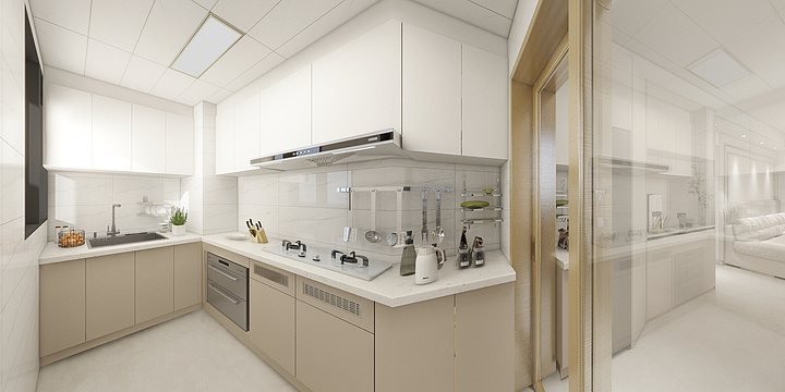 トントン-端州-双城时代4-02康小姐雅居-奶油风-10月-装修设计方案