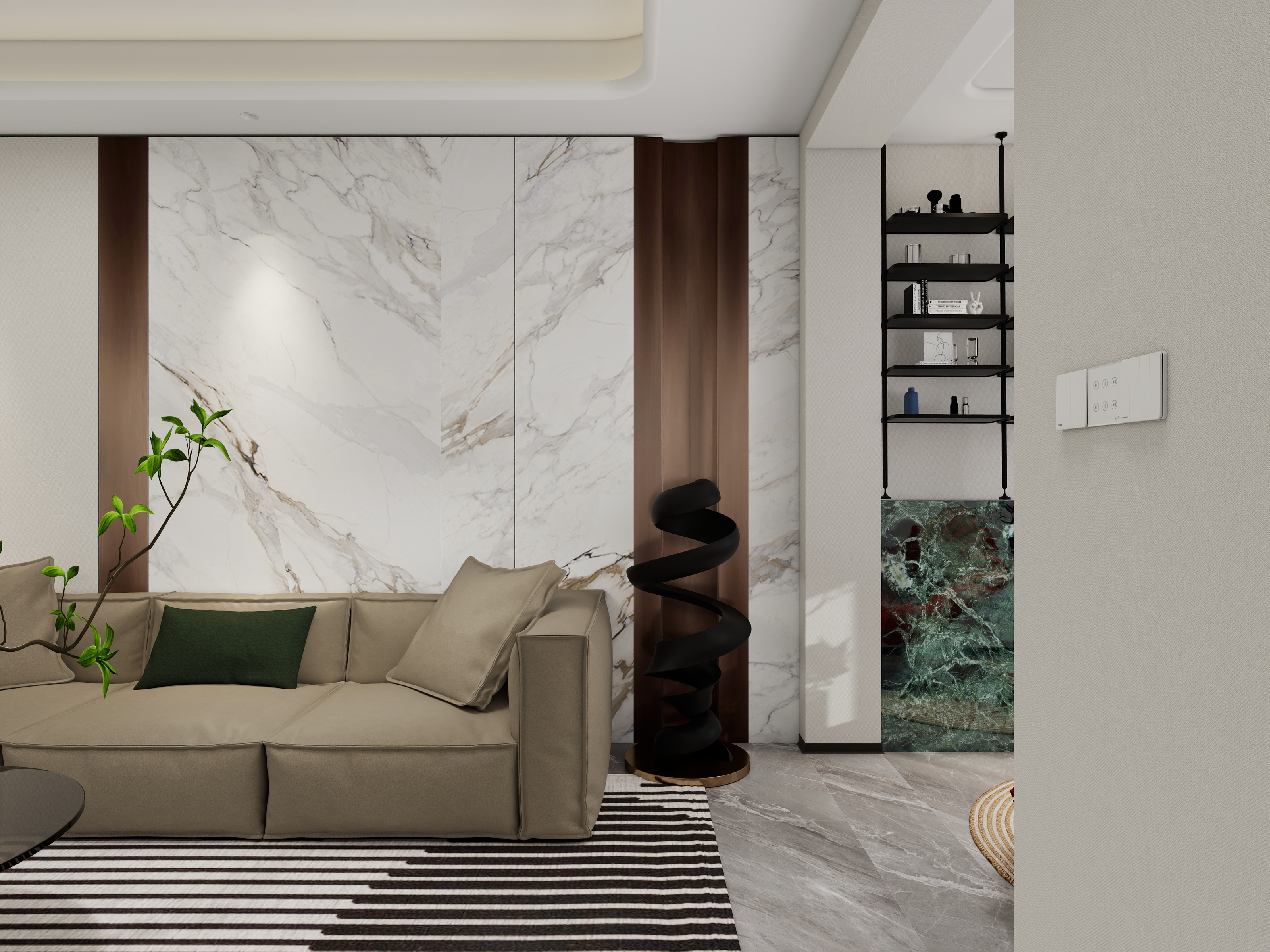 慕言空间设计-94㎡-装修设计方案