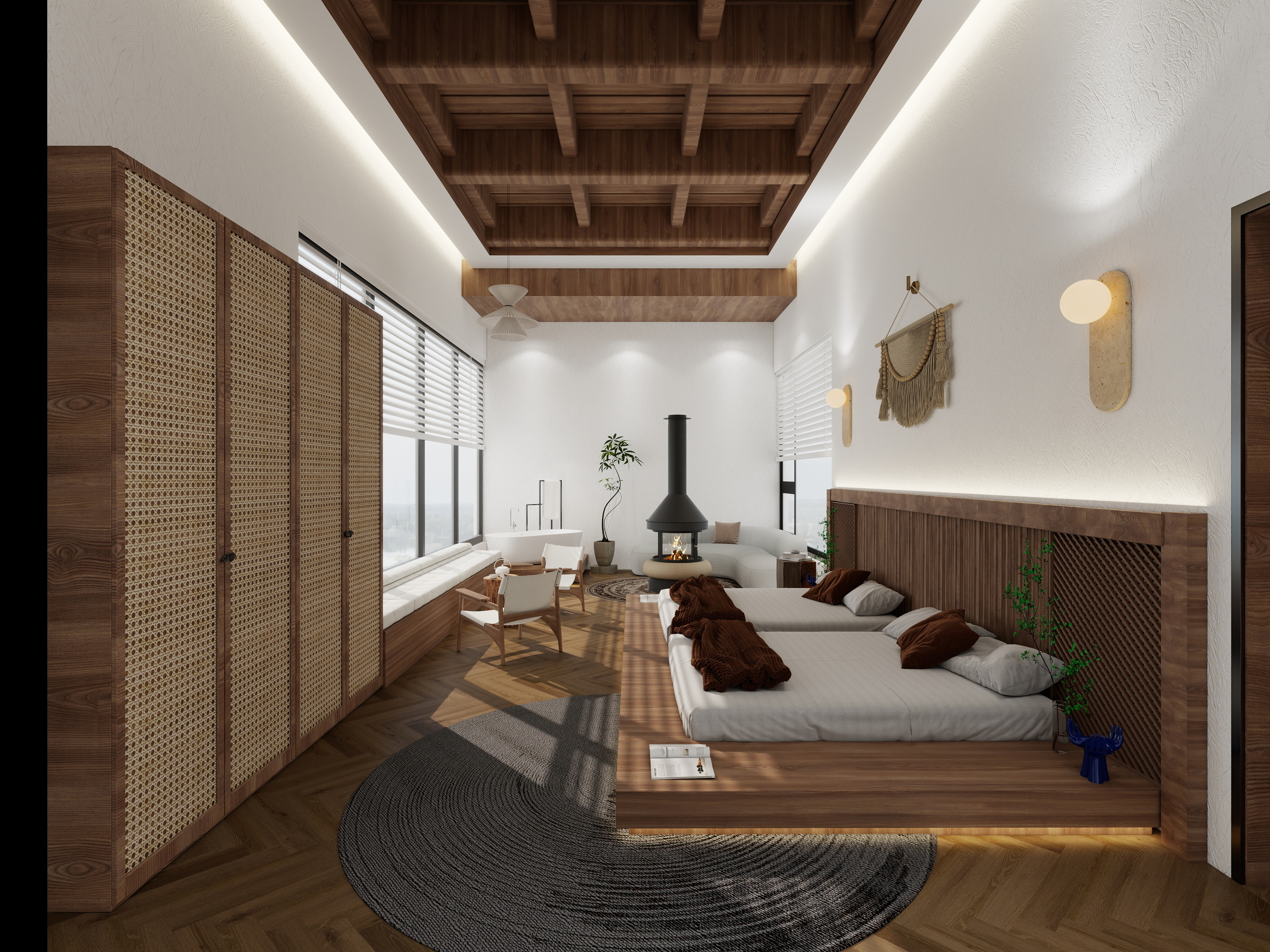 太阳当空照赵-民宿装修效果图