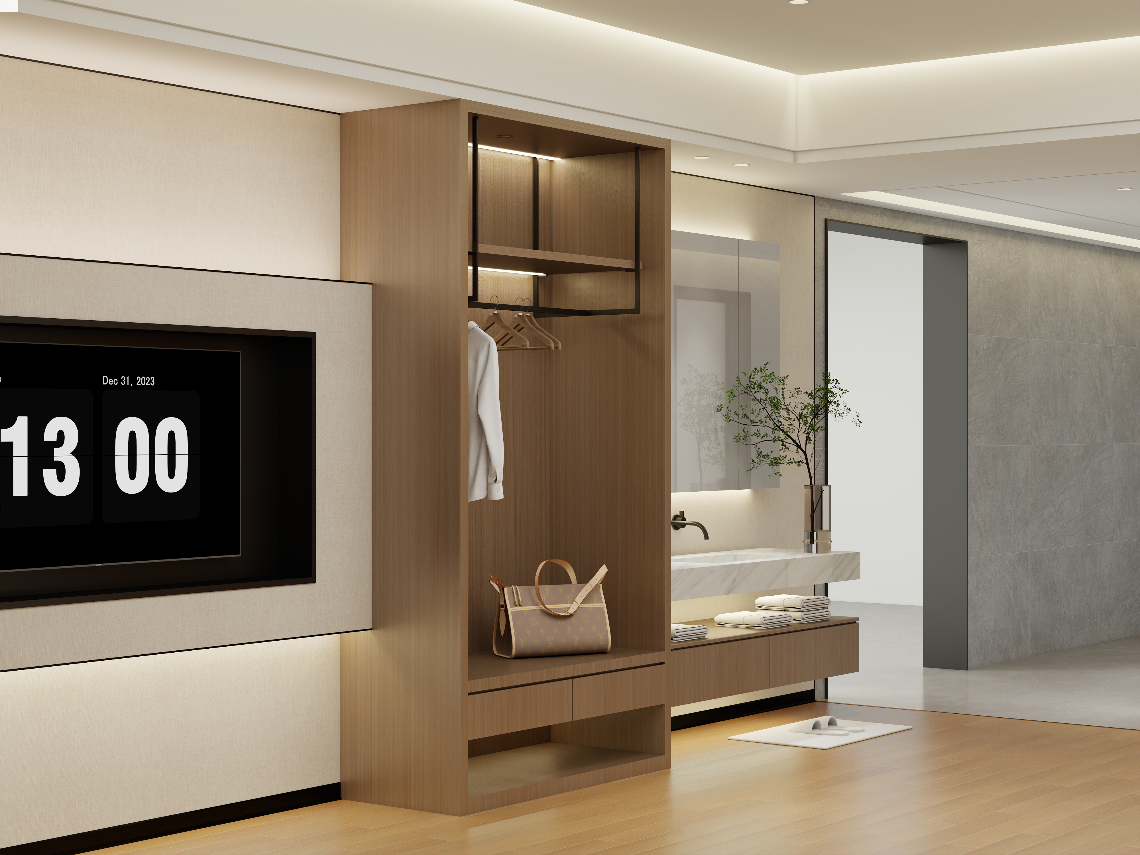 vision设计-酒店模拟间-装修设计方案