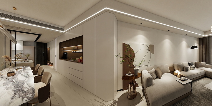 best~-鸿翔花园6栋2701-装修设计方案