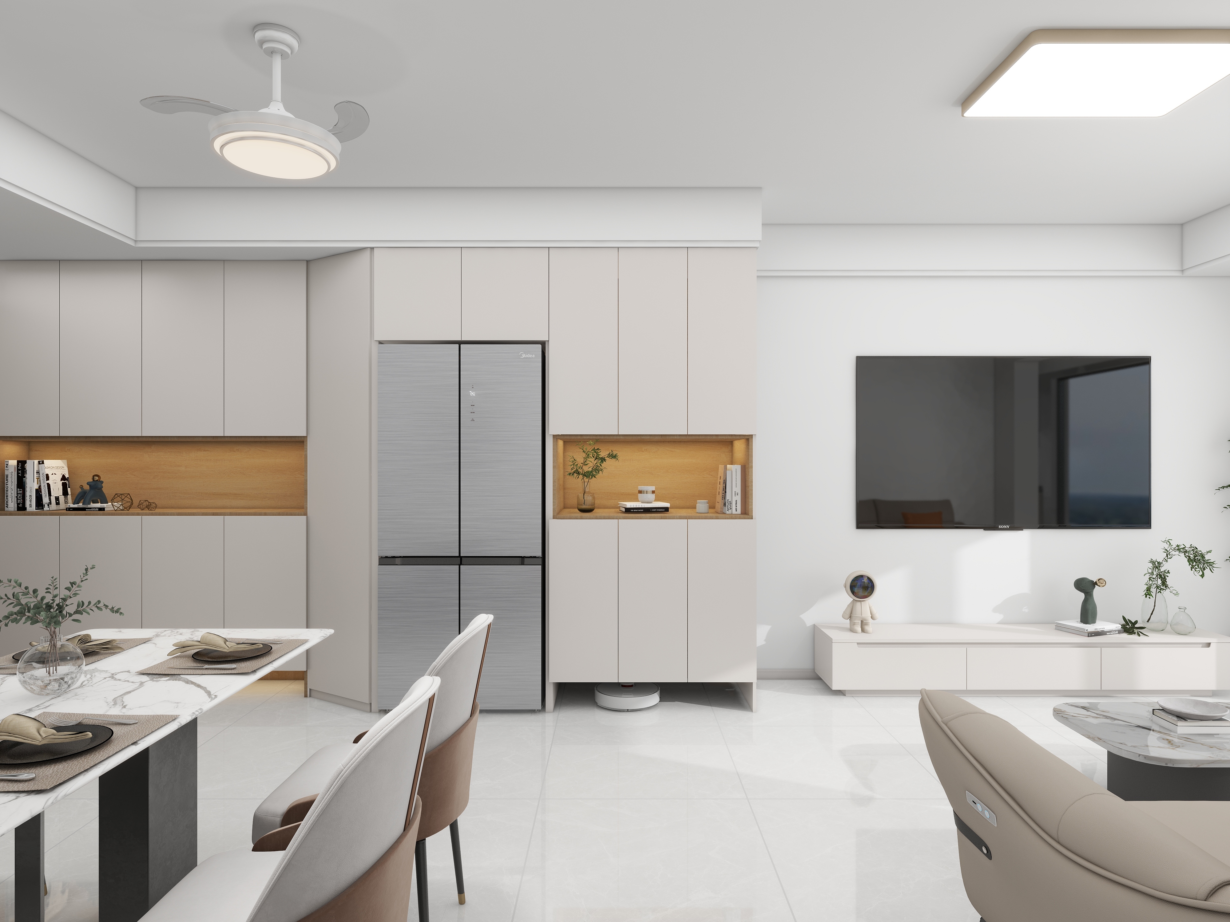 云空尘影-橄榄城1-1-102 108平 郑露-装修设计方案