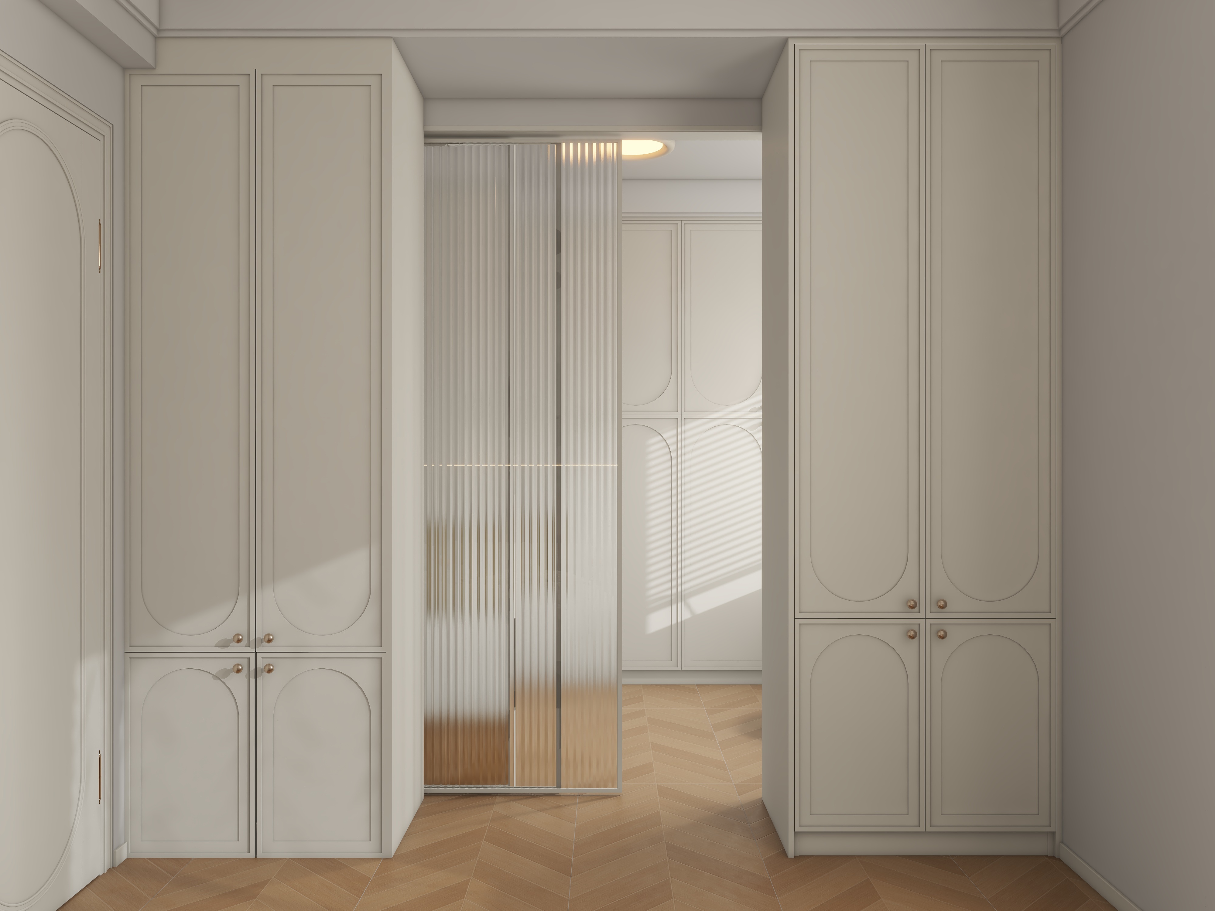 设计师珂源-武汉二十四城美式129㎡3室装修效果图