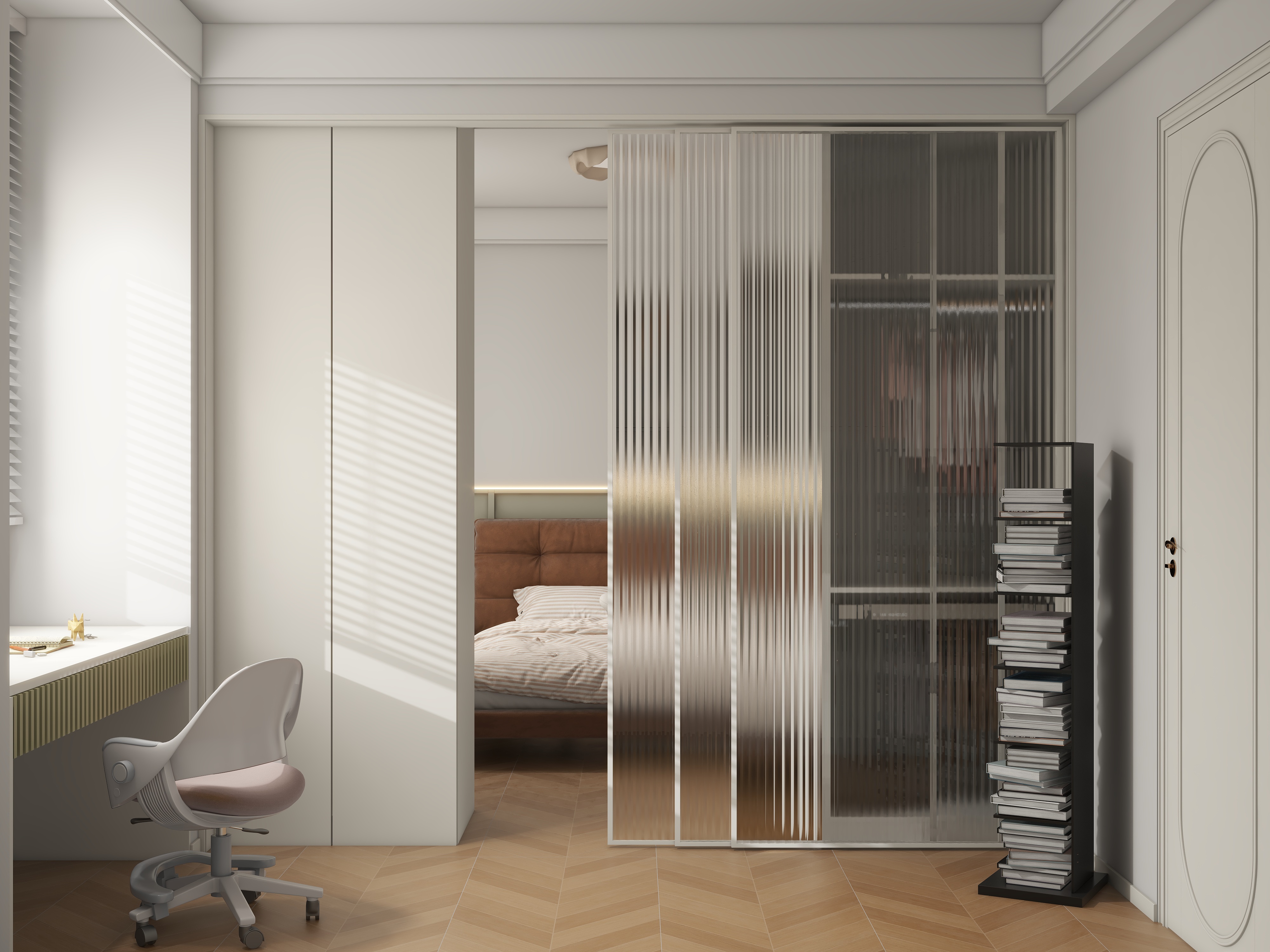 设计师珂源-武汉二十四城美式129㎡3室装修效果图