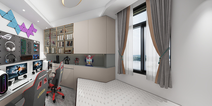 全屋定制-杨雷-隆都后溪大园5组片区咏华-装修设计方案