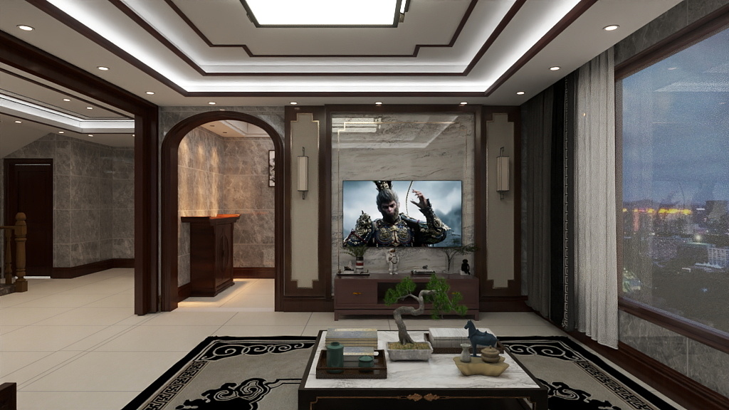 兴云设计-142㎡4室-装修设计方案