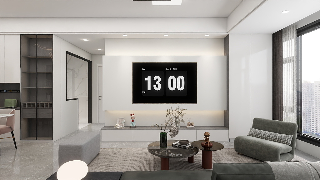 阿正设会人-江山印月7-404现代简约-装修设计方案