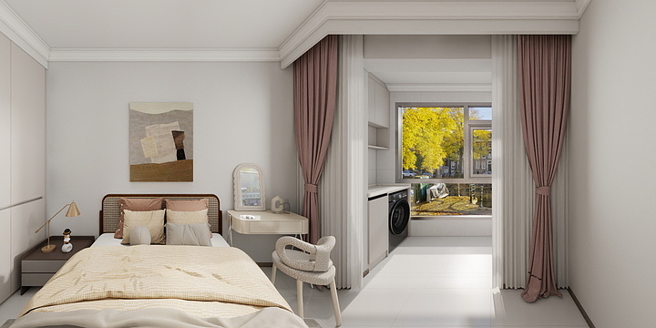 ~雨辰-华瑞紫荆西园7#2-1606-装修设计方案