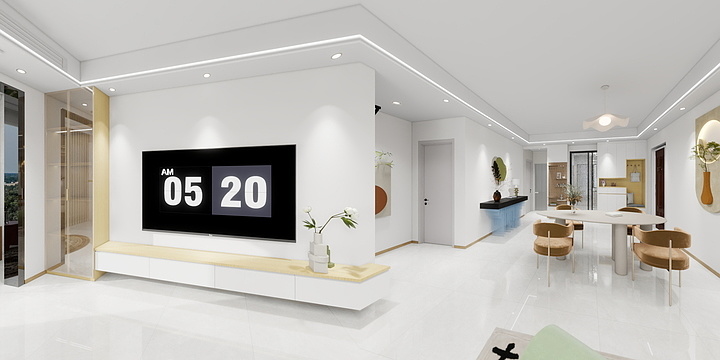 设计师周发扬-中都巴黎城蔡总雅居-装修设计方案