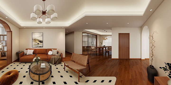 梧桐设计2014-银杏华府1019-装修设计方案