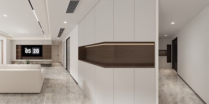 李星驰-尚书苑135无主灯2-装修设计方案