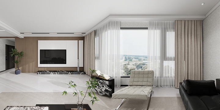 原创设计师王晓玉-山水文园索总府邸-装修设计方案