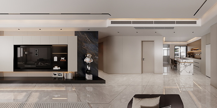 东廷-SPACE-143㎡3室-装修设计方案