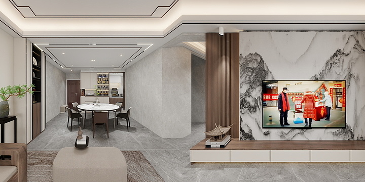 田居设计阿隆-迎龙苑-装修设计方案