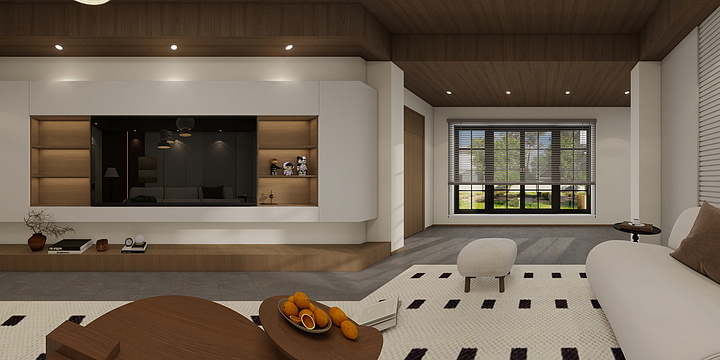 全案设计师-笑笑-9.18三层效果图-装修设计方案