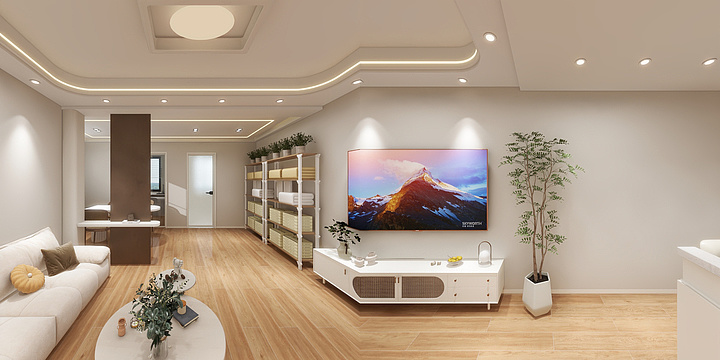 装饰设计-田举-女神美容养生会所-装修设计方案